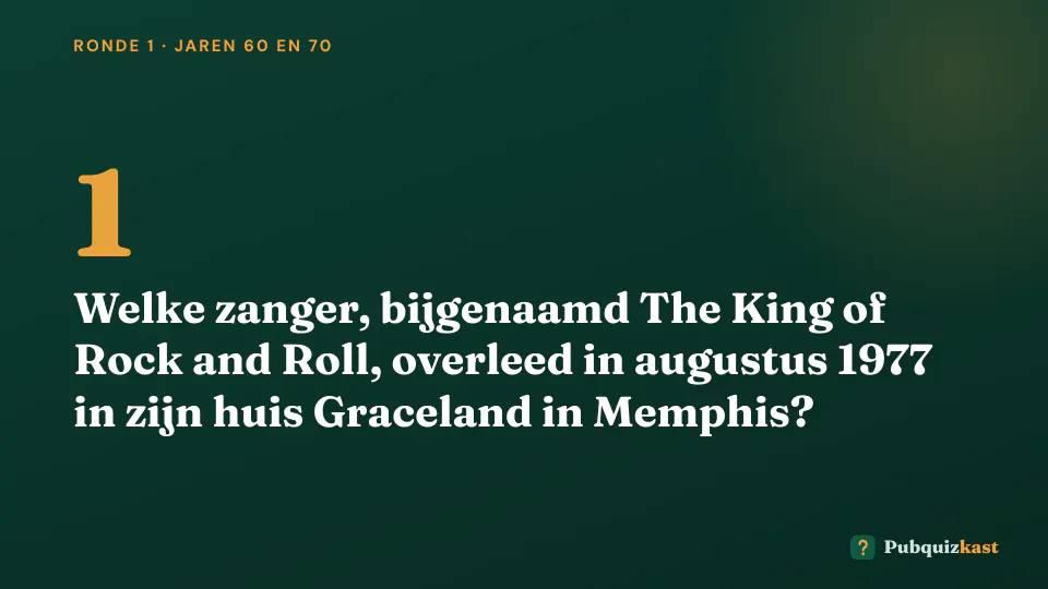 De Muziekquiz: van de jaren 60 tot nu: presentatie op de tv